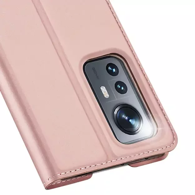 Dux Ducis Skin Pro eco-leather case for Xiaomi Redmi 12 / Redmi 12R - pink 4