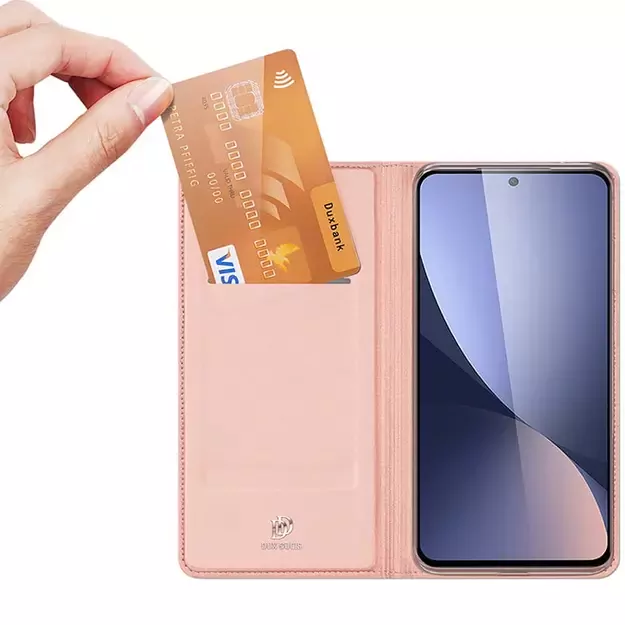 Dux Ducis Skin Pro eco-leather case for Xiaomi Redmi 12 / Redmi 12R - pink 5