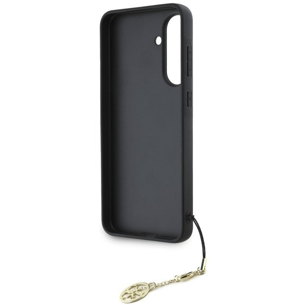 Guess 4G Charms Collection Case for Samsung Galaxy A36 Brown 5