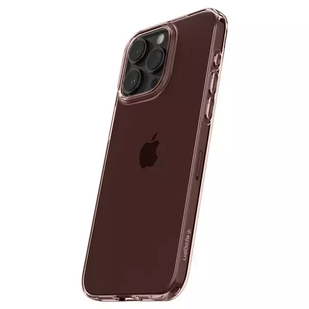 Spigen Crystal Flex Case for iPhone 15 Pro Max - Pink/Transparent 17