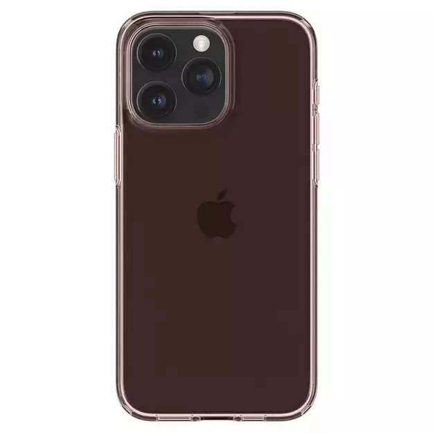 Spigen Crystal Flex Case for iPhone 15 Pro Max - Pink/Transparent 10