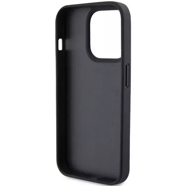 Ferrari Quilted Metal Logo case for iPhone 15 Pro - black 5