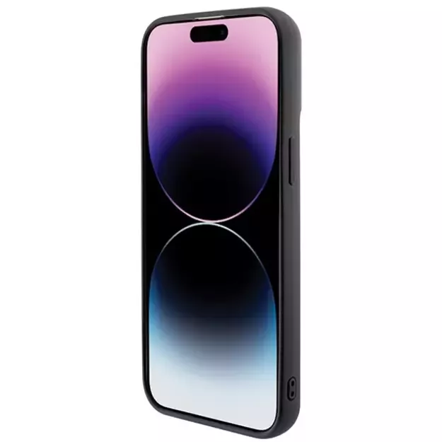 Guess Sequin Script Metal case for iPhone 15 Pro Max - black 4