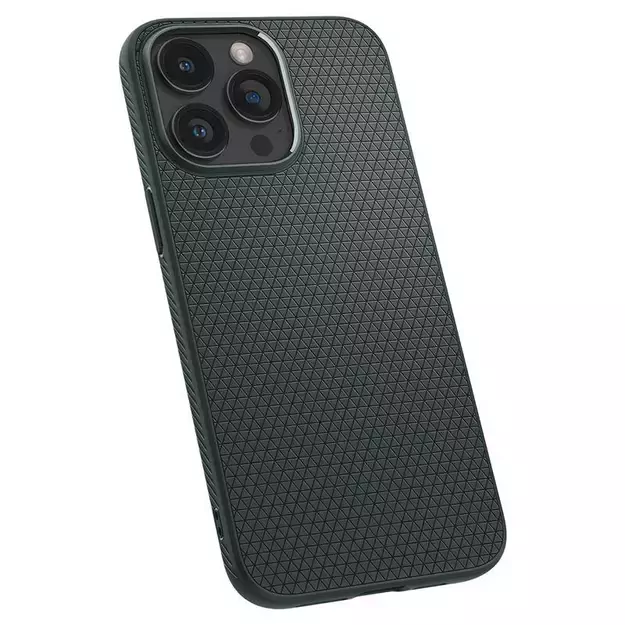 Spigen Liquid Air iPhone 15 Pro Max Case - Dark Green 32