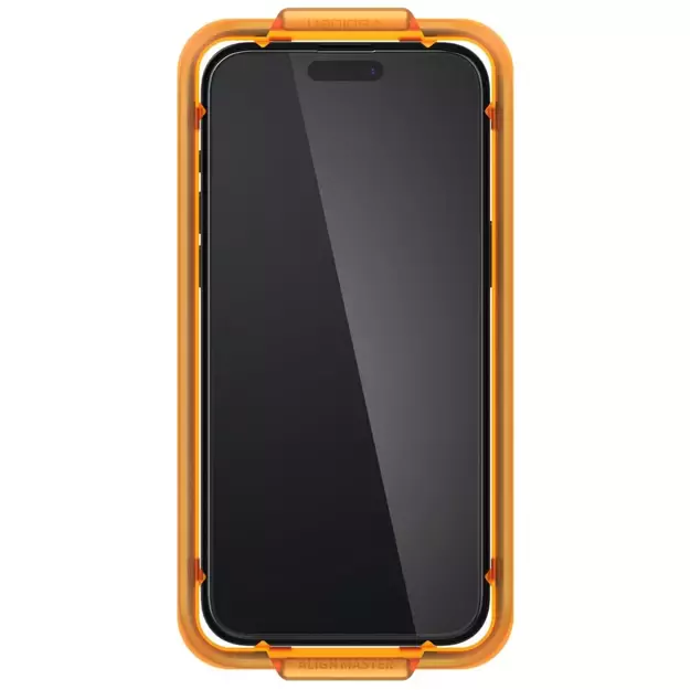 Spigen ALM Glass FC Tempered Glass for iPhone 15 Pro - Black 2 pcs. 1