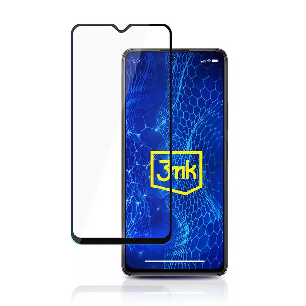 Xiaomi Redmi Note 10 Pro Black - 3mk HardGlass Max Lite™ 9