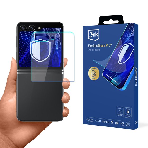 Hybrid glass 3mk FlexibleGlass Pro for Samsung Galaxy Z Flip 6
