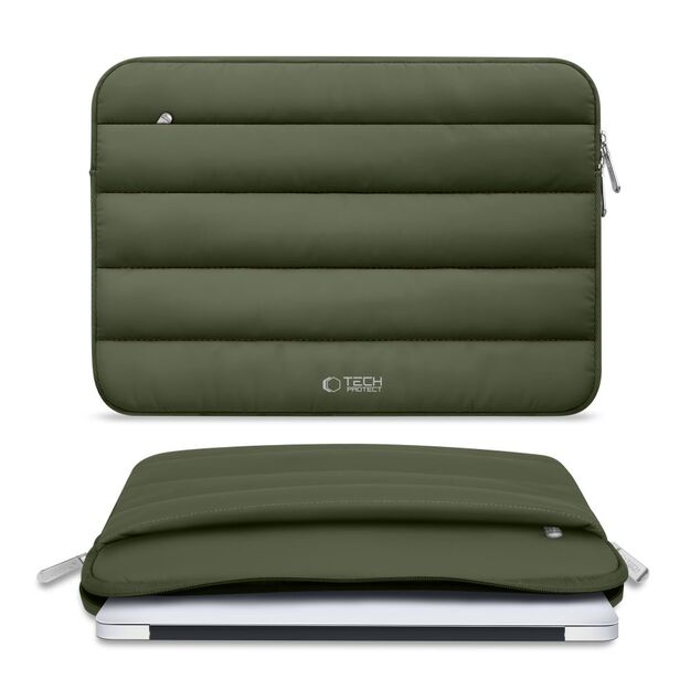 Tech-Protett Fluffy Laptop Bag 13-14 - Green 2