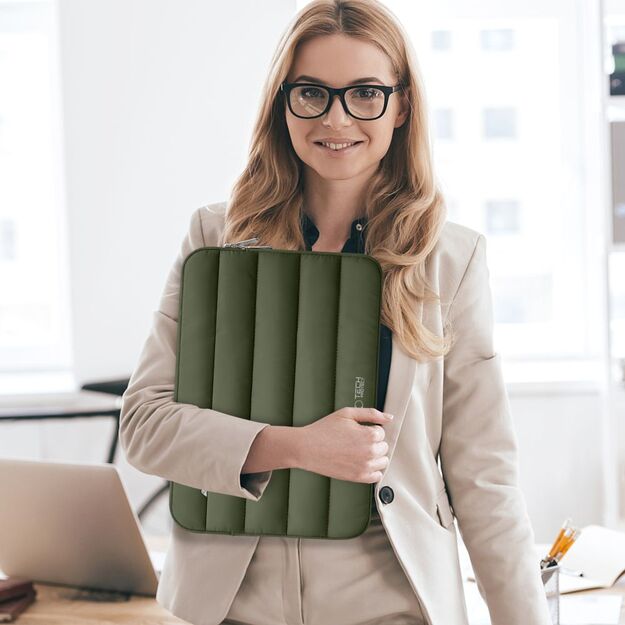 Tech-Protett Fluffy Laptop Bag 13-14 - Green 10