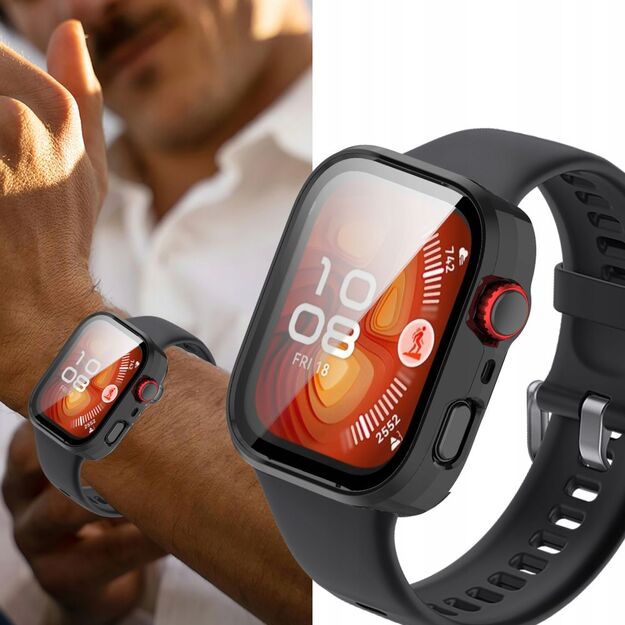 Tech-Protect Defense Case for Huawei Watch Fit 4 Pro - Black 3