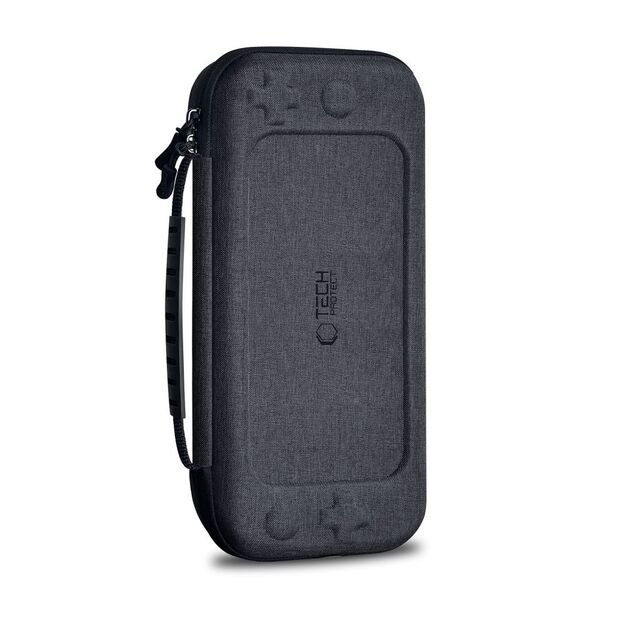 Tech-Protect Hardpouch case for Nintendo Switch 2 - gray 1