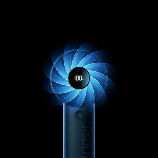 Jisulife Handheld Fan Life4 3600mAh Portable USB Fan - Black 6