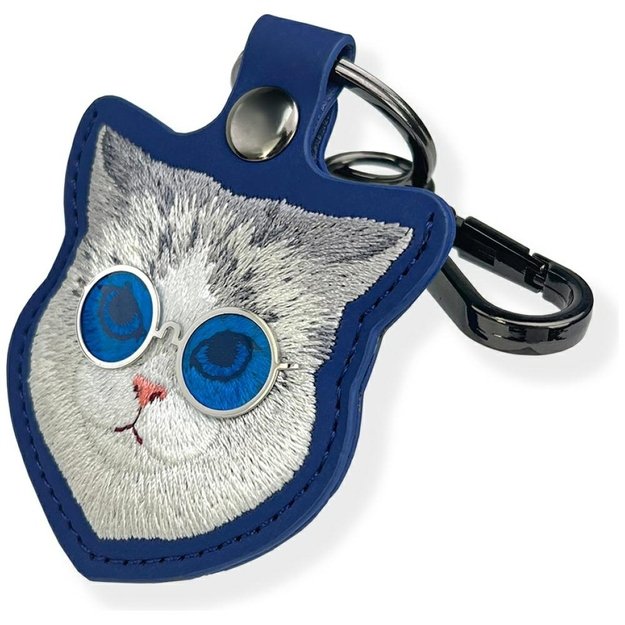 Nimmy Glasses Cool Cat Tracker Case - Blue 4