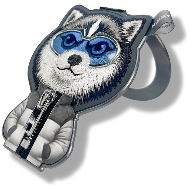 Nimmy Cool&amp Cute 2.0 Wolf Magnetic Pendant - Black 3