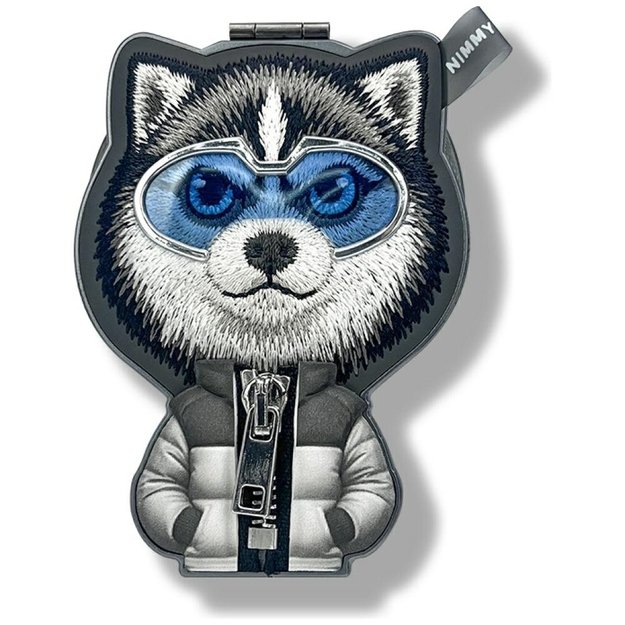 Nimmy Cool&amp Cute 2.0 Wolf Magnetic Pendant - Black 4
