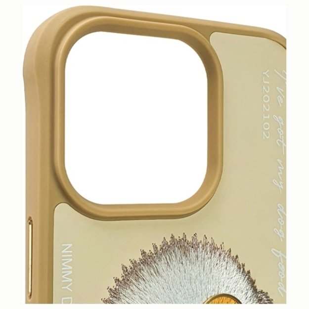 Nimmy Glasses Cool Case for iPhone 15 Pro - Beige 2