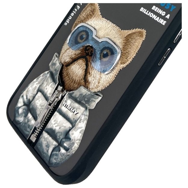 Nimmy Cool&amp Cute 2.0 Dog Case for iPhone 16 - Black 6