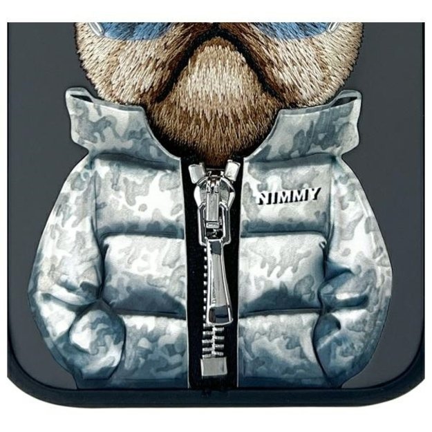 Nimmy Cool&amp Cute 2.0 Dog Case for iPhone 16 - Black 8