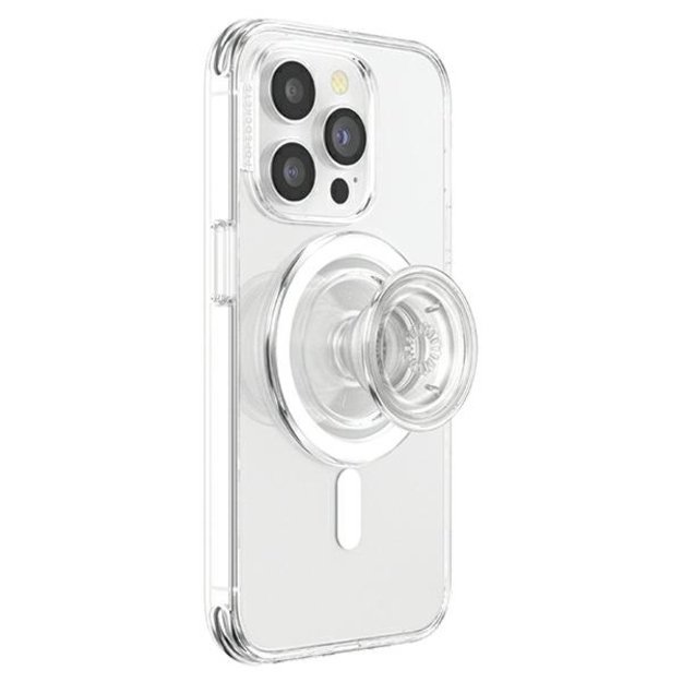 Popsockets PopGrip MagSafe 2 Phone Holder and Stand - Clear 4