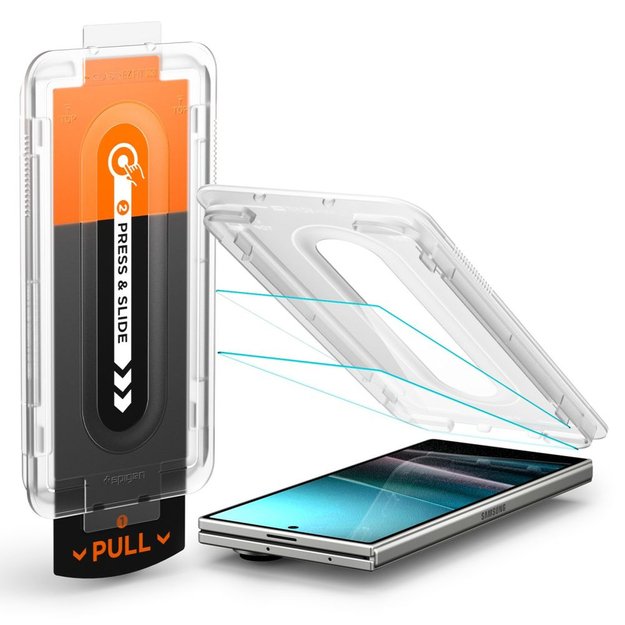 Spigen Glas.TR EZ Fit Pro HD Tempered Glass 2-pack for Samsung Galaxy Z Fold 7 - Transparent 1