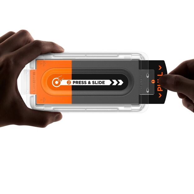 Spigen Glas.TR EZ Fit Pro HD Tempered Glass 2-pack for Samsung Galaxy Z Fold 7 - Transparent 3