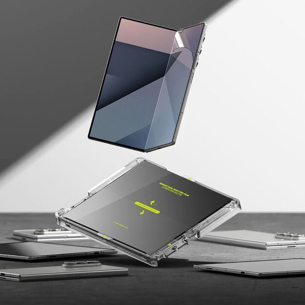 Ringke Dual Easy Pro 2-pack protective film for Samsung Galaxy Z Fold 7 - transparent 3