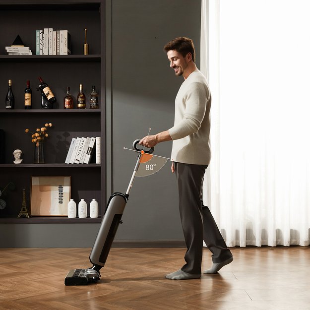 UWANT D700 Upright Vacuum Cleaner with Mopping Function and Charging Station - Gray 9