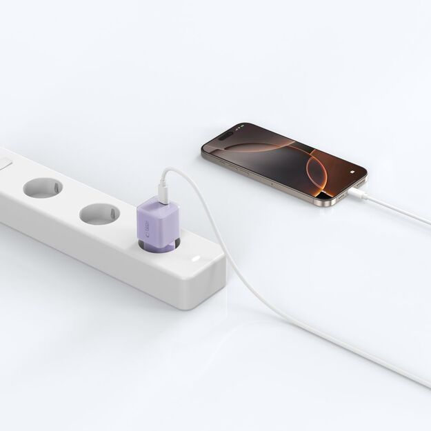 Tech-Protect NCM25 USB-C PD 25W Wall Charger - Purple 3
