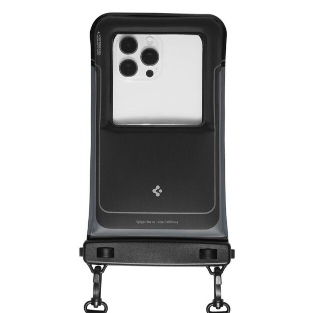 Spigen A611P 2-pack waterproof case - matte black 2