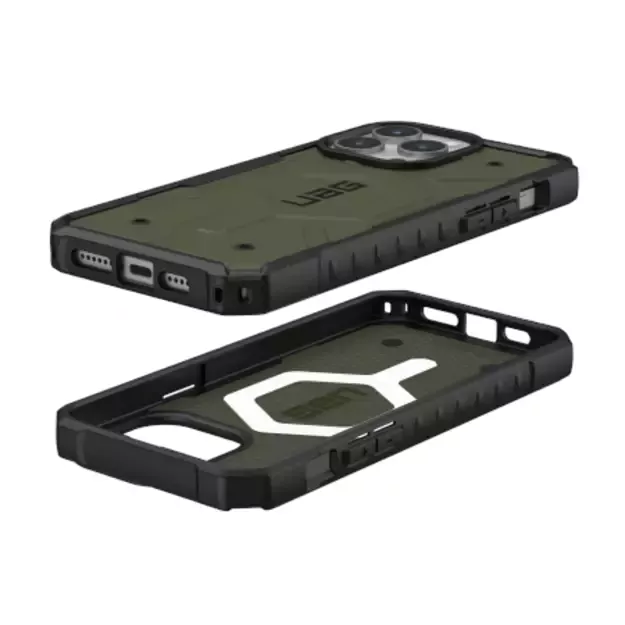 UAG Pathfinder MagSafe case for iPhone 15 Pro Max - green 4