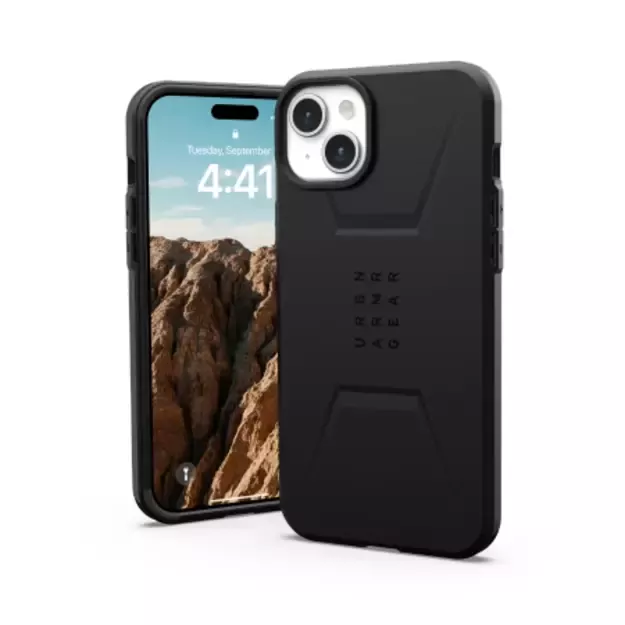 UAG Civilian MagSafe case for iPhone 15 Plus - black 3