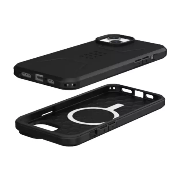 UAG Civilian MagSafe case for iPhone 15 Plus - black 4