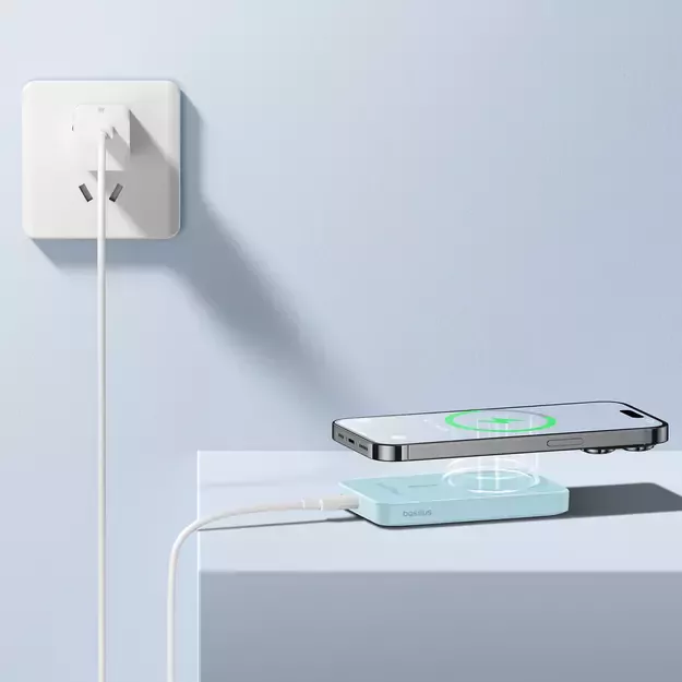 Baseus mini power bank 5000mAh 20W + USB-C cable (20V/3A) - blue 12