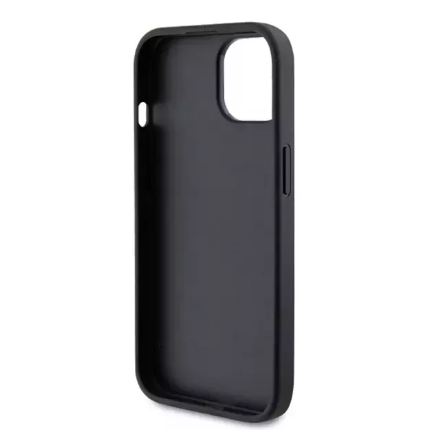 Guess GUHCP15MPS4DGPK iPhone 15 Plus 6.7&quot  black/black hardcase Strass Metal Logo 2