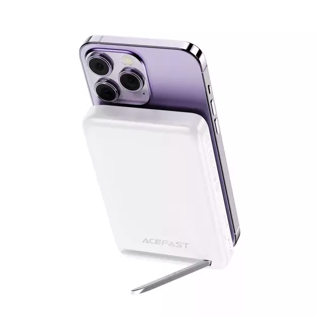 Acefast M6 PD 20W 10000mAh Inductive Powerbank + Cable - White 2