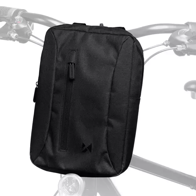 Wozinsky bicycle bag for handlebars - gray 7