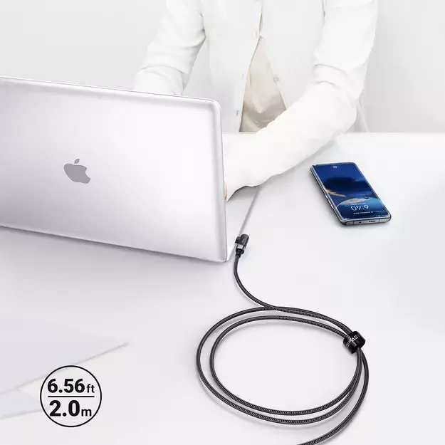 Acefast C5-03 Black USB-C - USB-C PD QC cable 100W 5A 480Mb/s 2m - black 9