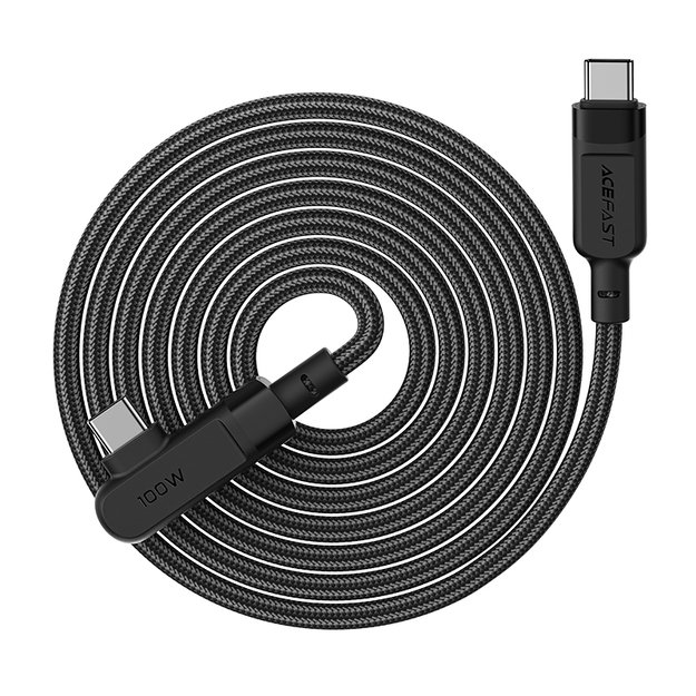 Acefast C5-03 Black USB-C - USB-C PD QC cable 100W 5A 480Mb/s 2m - black 15