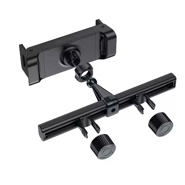 Acefast car headrest holder for phone and tablet (135-230mm wide) black (D8 black) 3