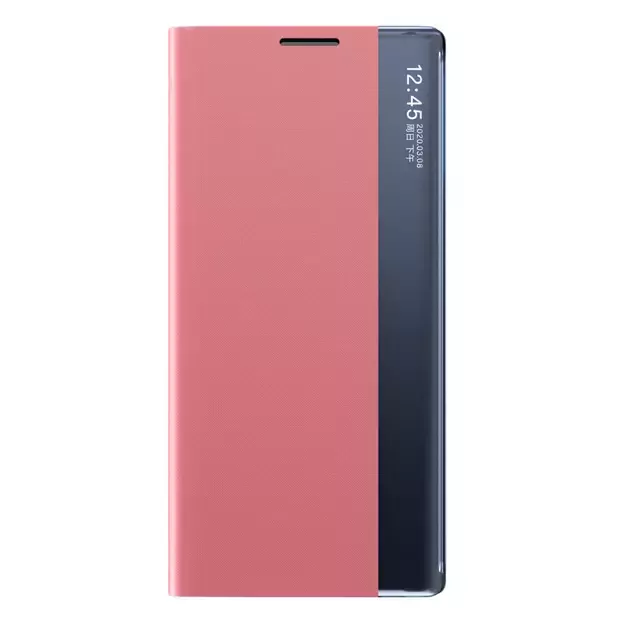New Sleep Case cover with a stand function for Samsung Galaxy A03s (166.5) pink 1