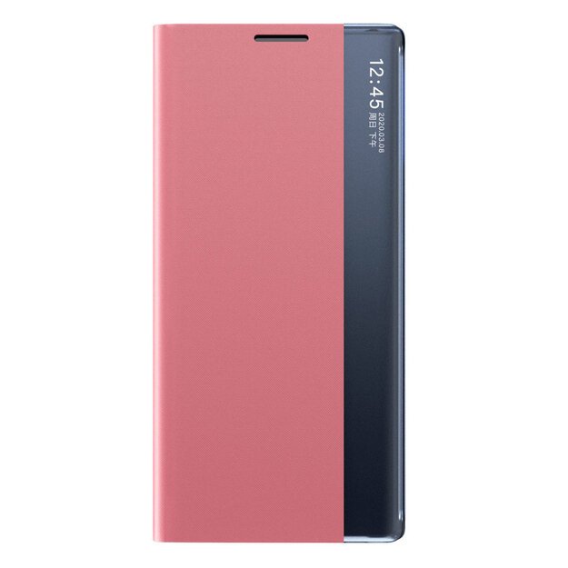 New Sleep Case cover with a stand function for Samsung Galaxy A03s (166.5) pink 9