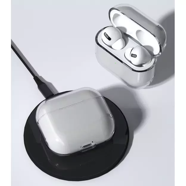 Case for AirPods 2 / AirPods 1 rigid, strong, transparent cover for headphones (case A) 2