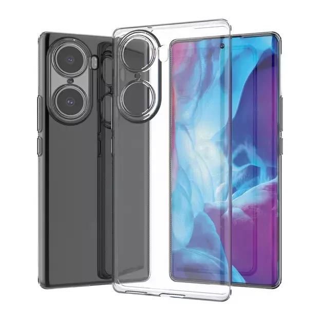 Ultra Clear 0.5mm Honor 60 Pro gel cover transparent 2