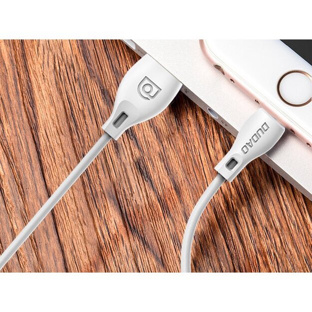 Dudao cable micro USB cable 2.4A 2m white (L4M 2m white) 20