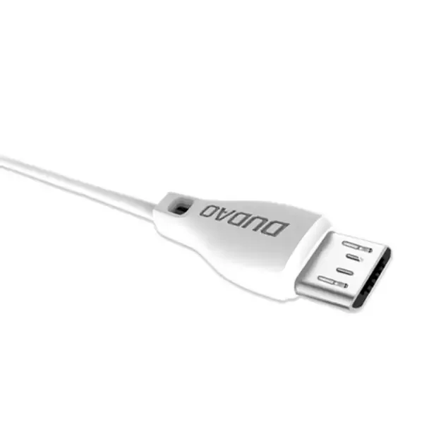 Dudao cable micro USB cable 2.4A 2m white (L4M 2m white) 1