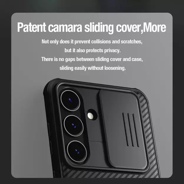 Nillkin CamShield Pro armored case with camera cover for Samsung Galaxy S24+ - green 7