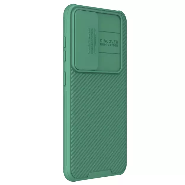 Nillkin CamShield Pro armored case with camera cover for Samsung Galaxy S24+ - green 1