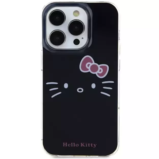 Hello Kitty IML Kitty Face case for iPhone 15 Pro - black 2