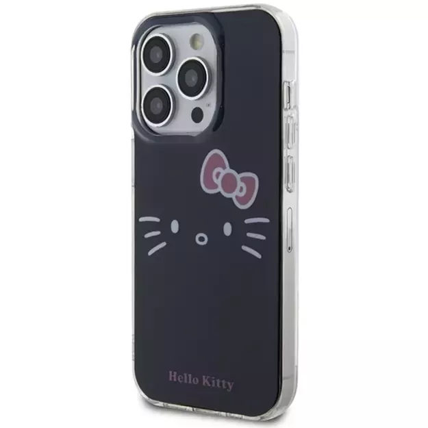 Hello Kitty IML Kitty Face case for iPhone 15 Pro - black 1