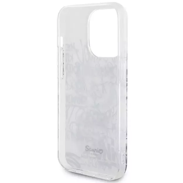 Hello Kitty IML Kitty On Bricks Graffiti case for iPhone 15 Pro Max - white 6